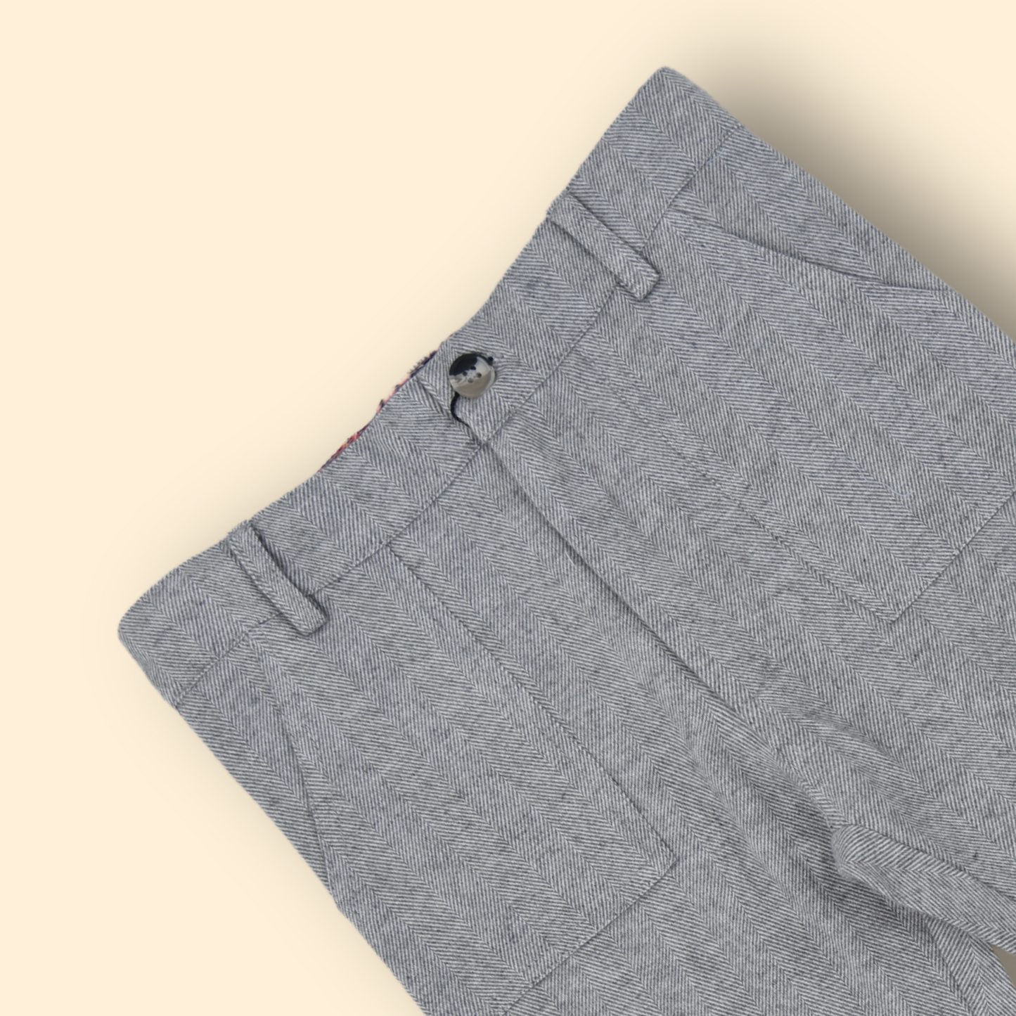 Boys Slim Fit Ash Pants