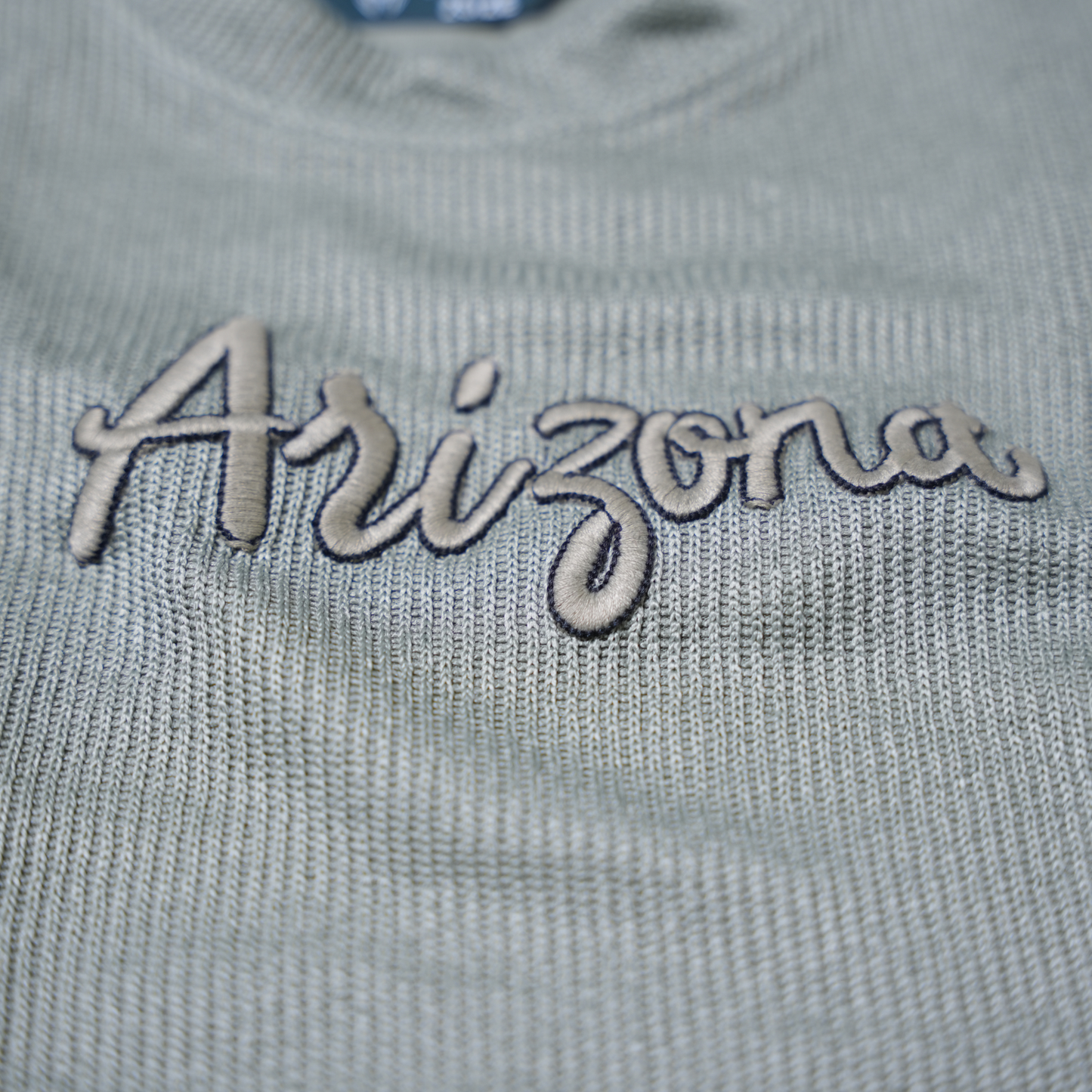 Sage Green Textured T-shirt