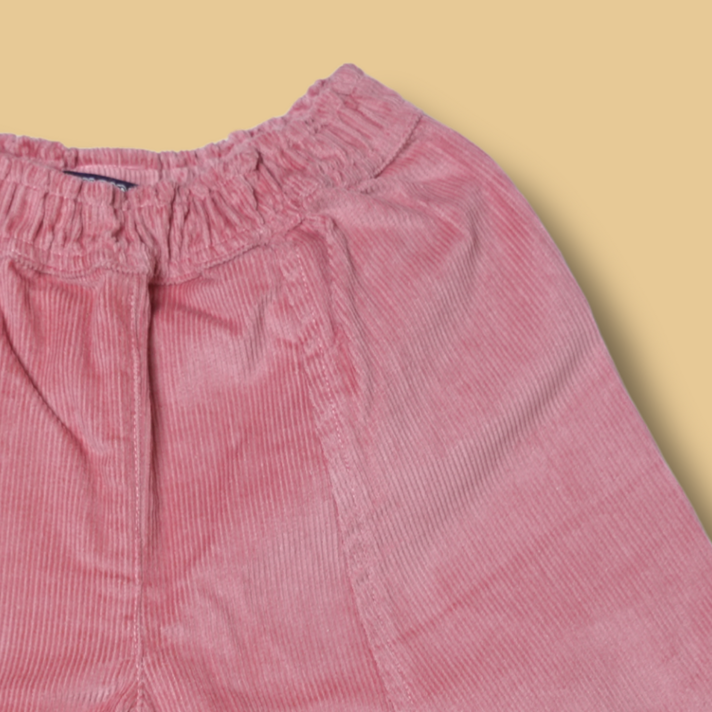 Girls White Top and Pink Bell Bottom Fit Pant