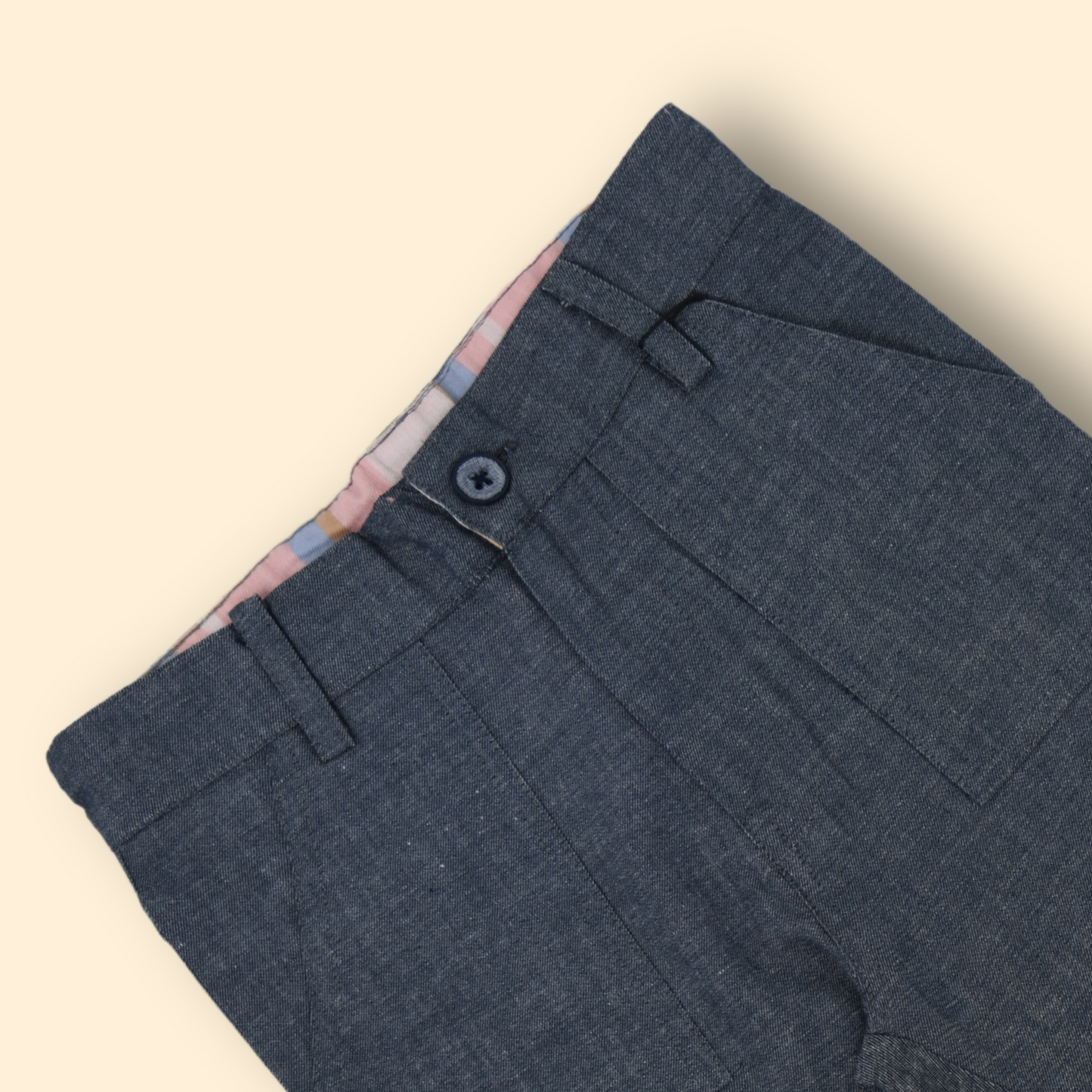 Boys Slim Fit Grey Pants