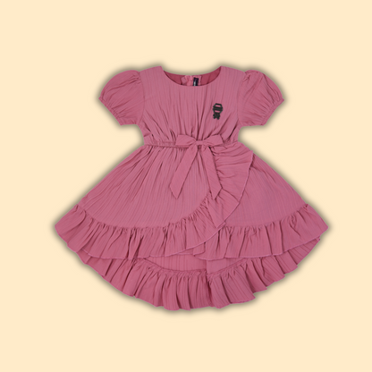 Girls Frock Stylish Layered Frock