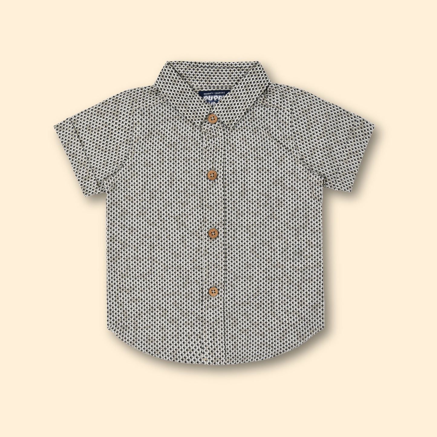 Boys Cotton Full Sleeves Dungarees  set Shirt Pant With Suspender