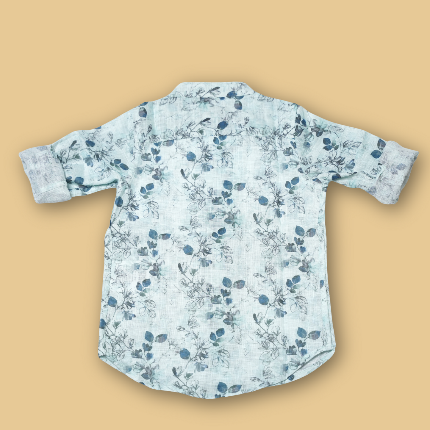 Boys Slim Fit Printed Full Sleeve Casual Shirt