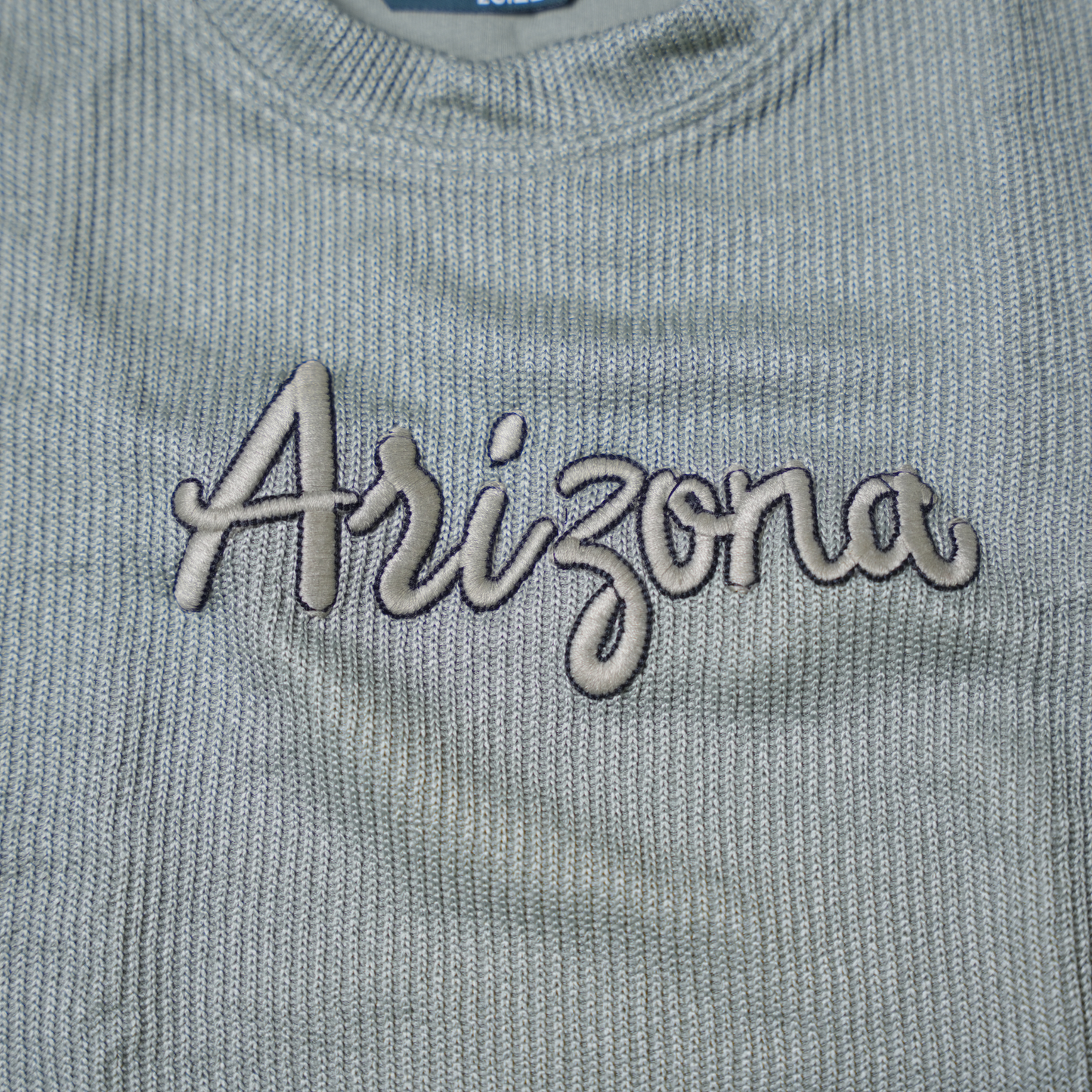 Sage Green Textured T-shirt