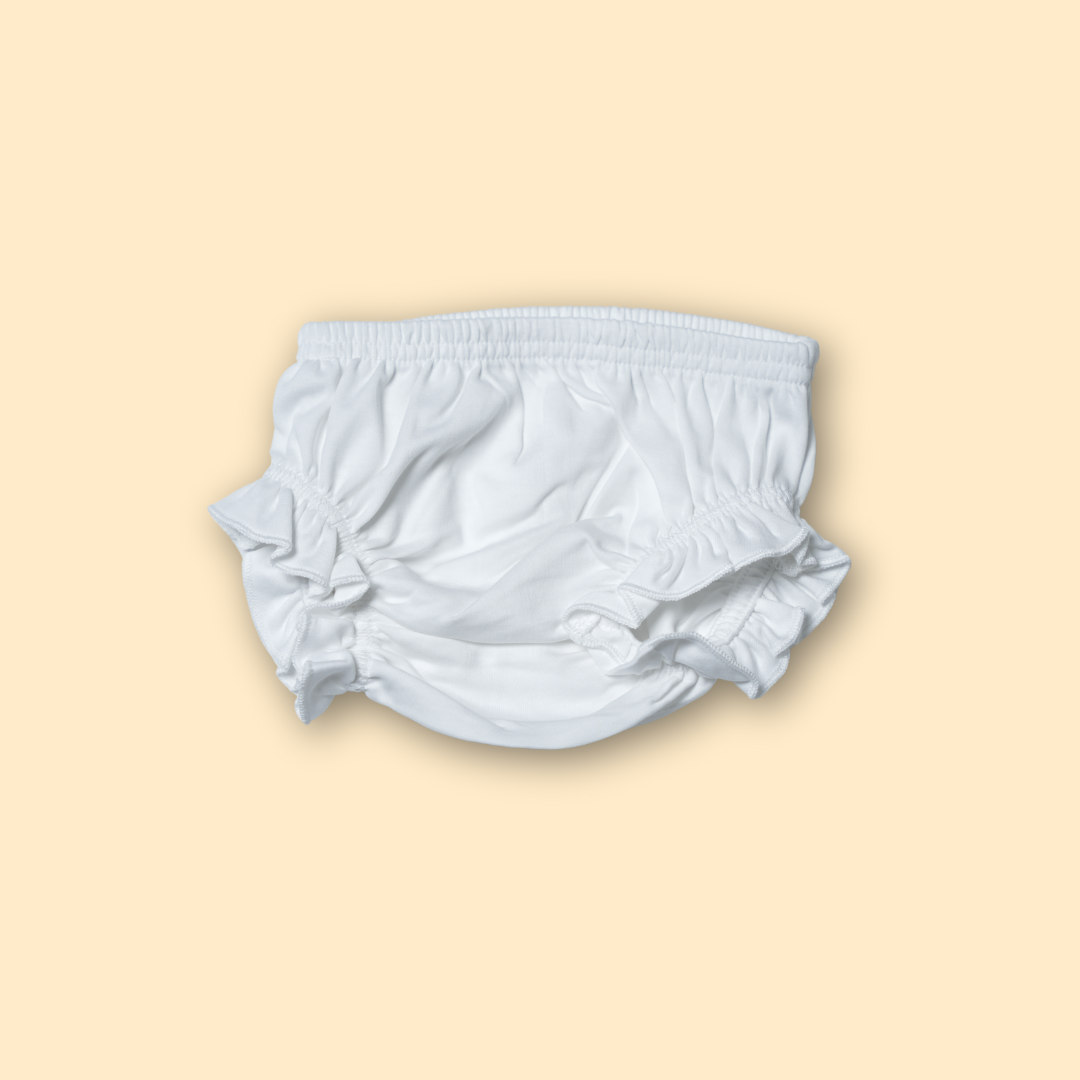 Delicate White Cotton Dress with Floral Schiffli Detail