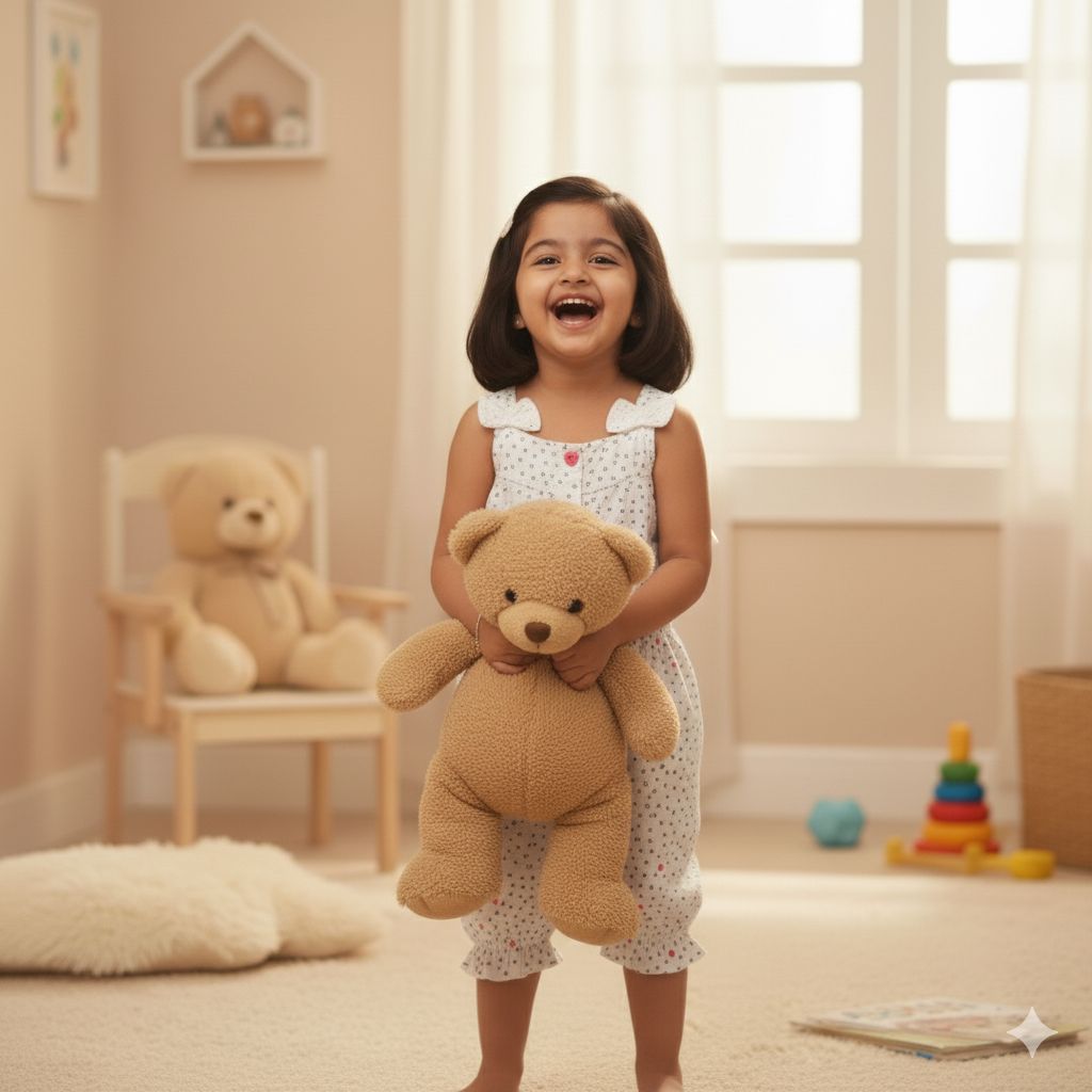 Girls Delicate White Jumpsuit