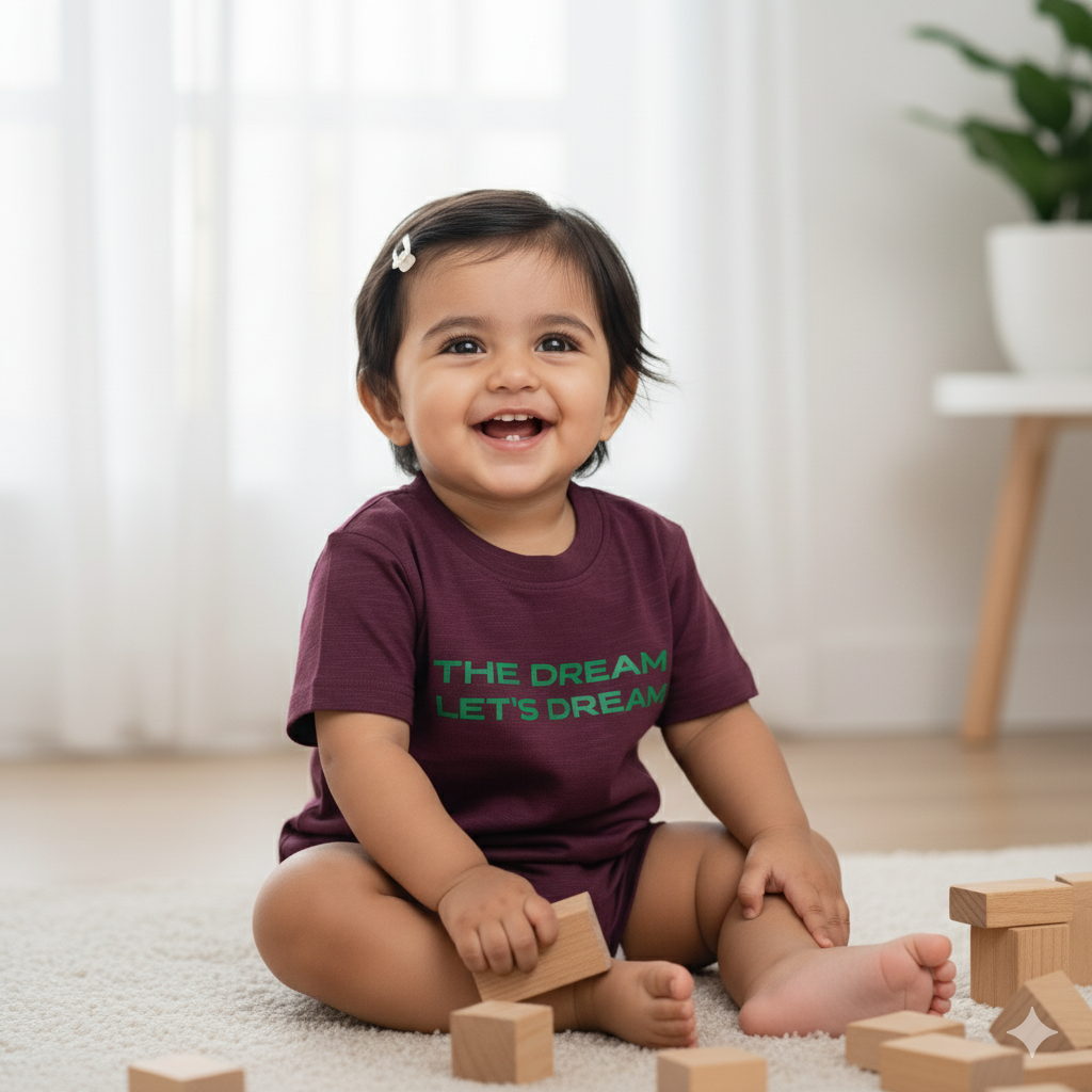 Rich Burgundy Textured T-shirt