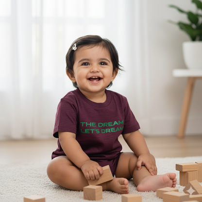 Rich Burgundy Textured T-shirt