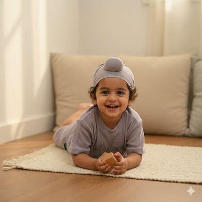 Soft Pink Textured T-shirt