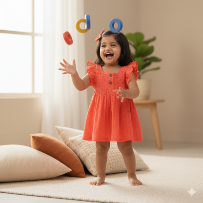 Girls Casual Fit Frock